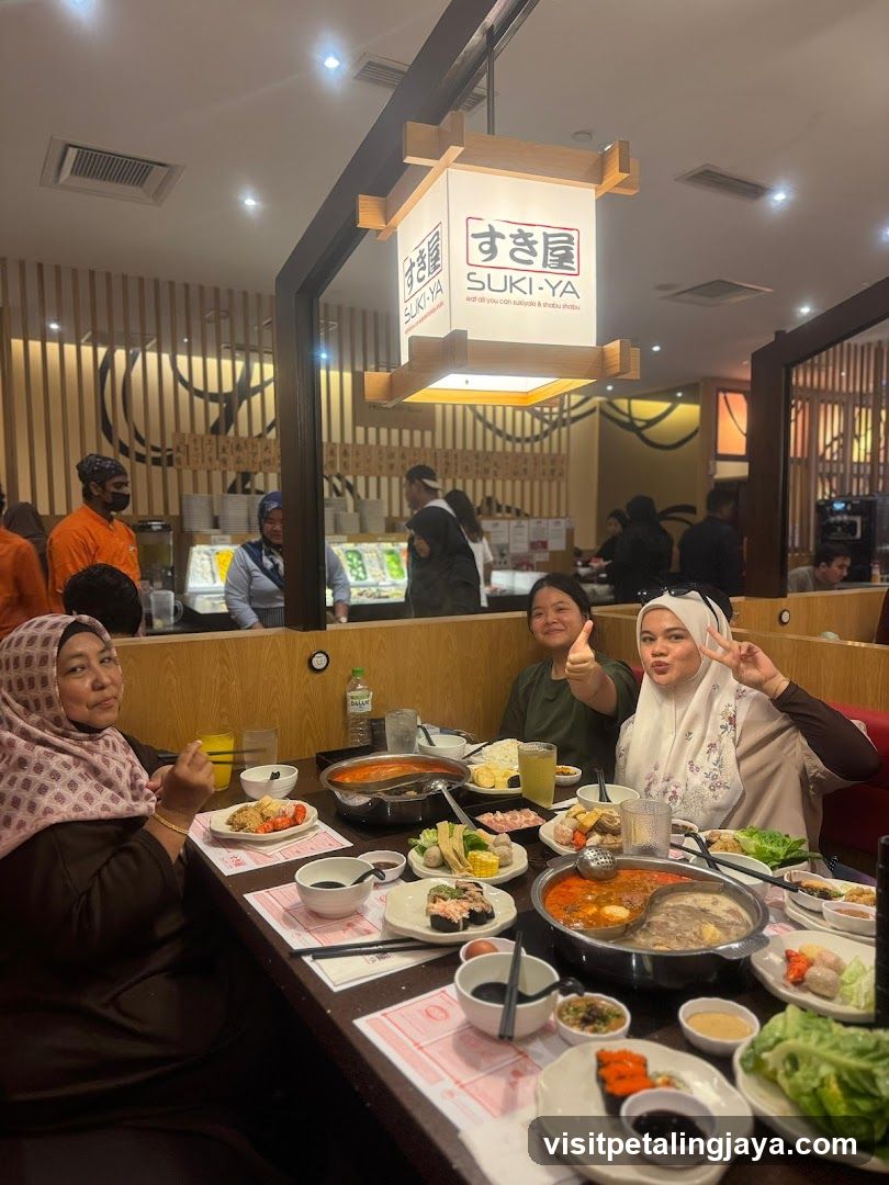 Sushiya Restaurant Interior Dining Scene