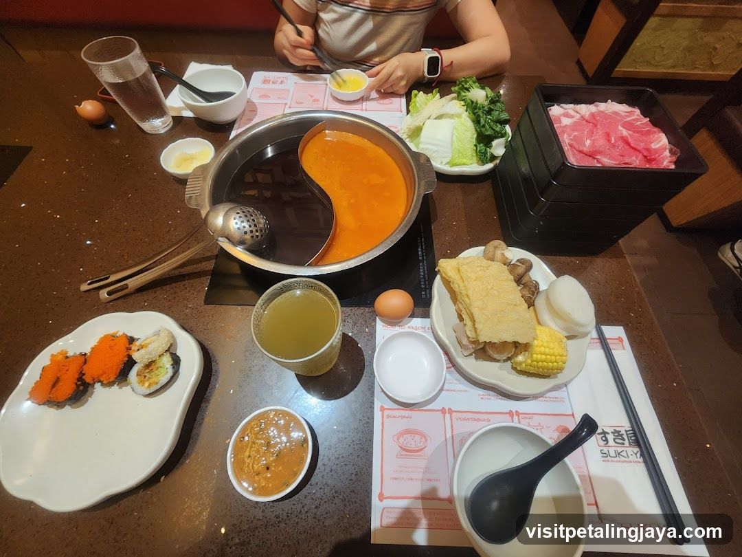 Hot Pot Meal Setup