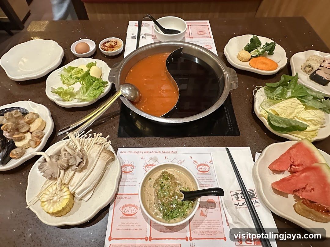 Hot Pot Meal Spread