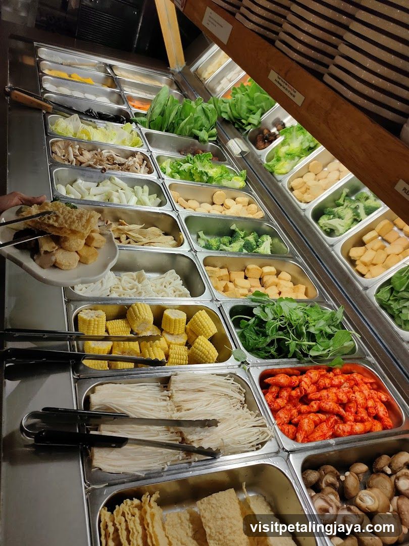 Hot Pot Buffet Selection