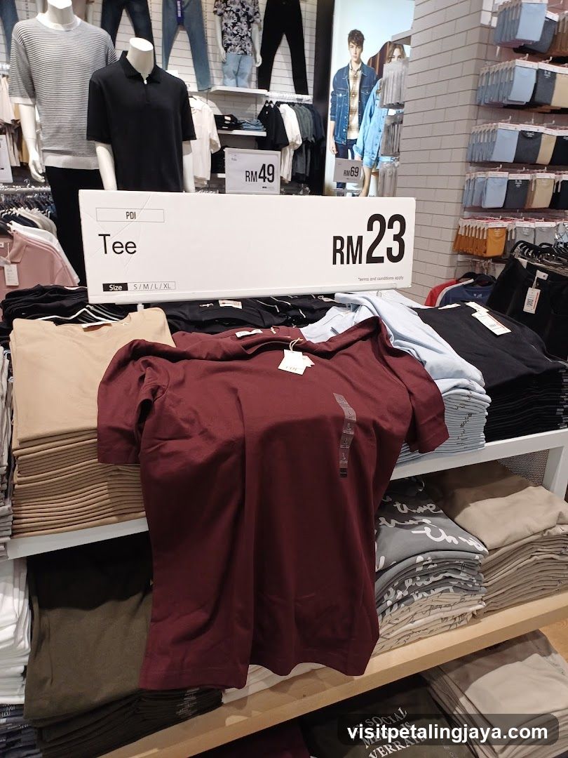 Men's Clothing Display