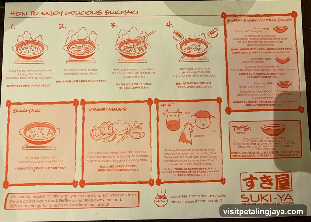 How to Enjoy Delicious Sukiyaki