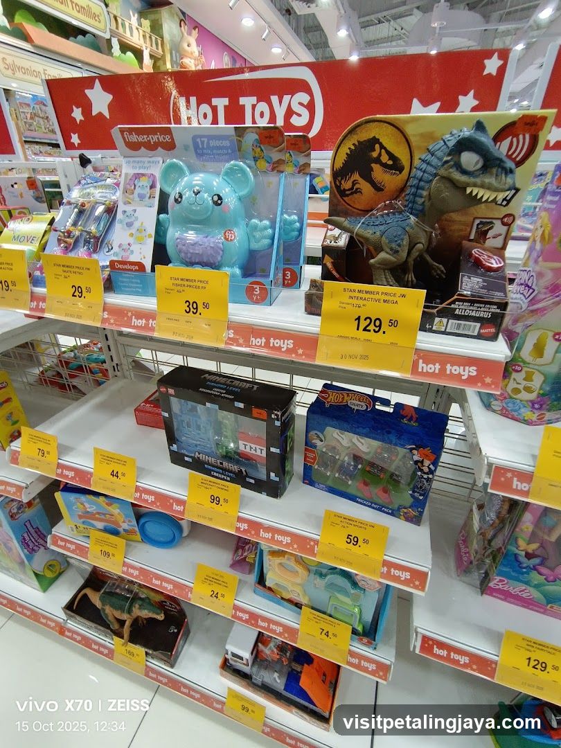 Toy Store Shelf Display