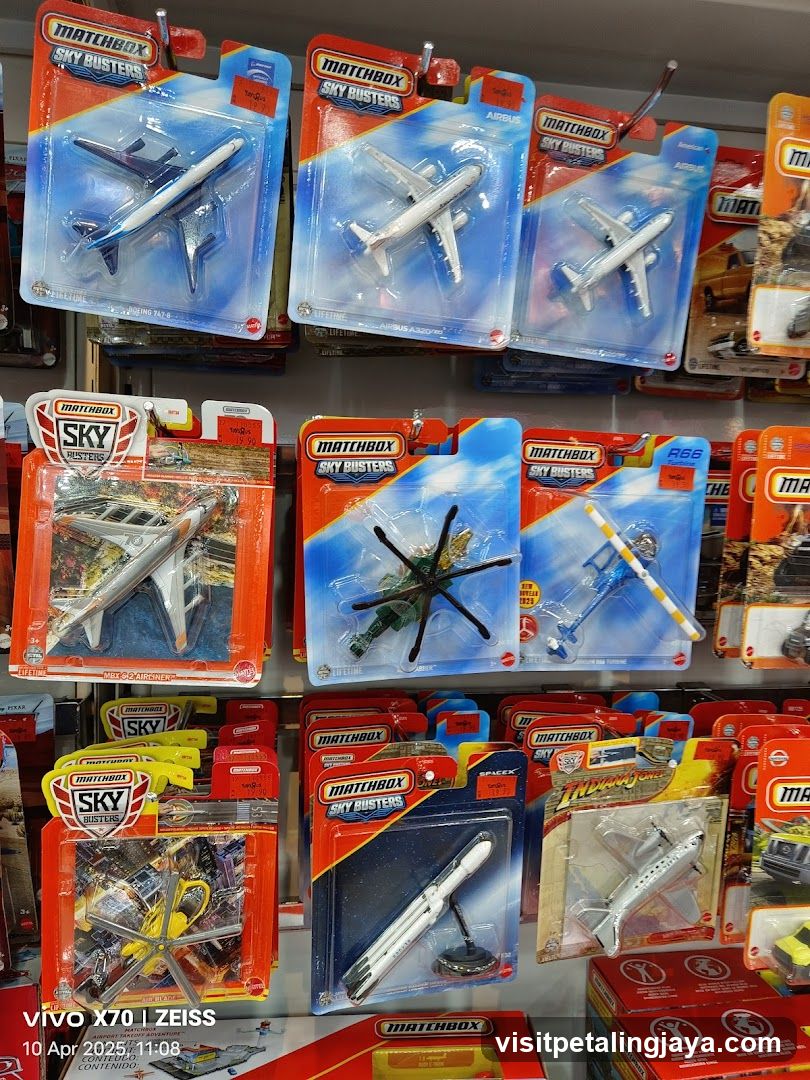 Matchbox Sky Busters Toy Display
