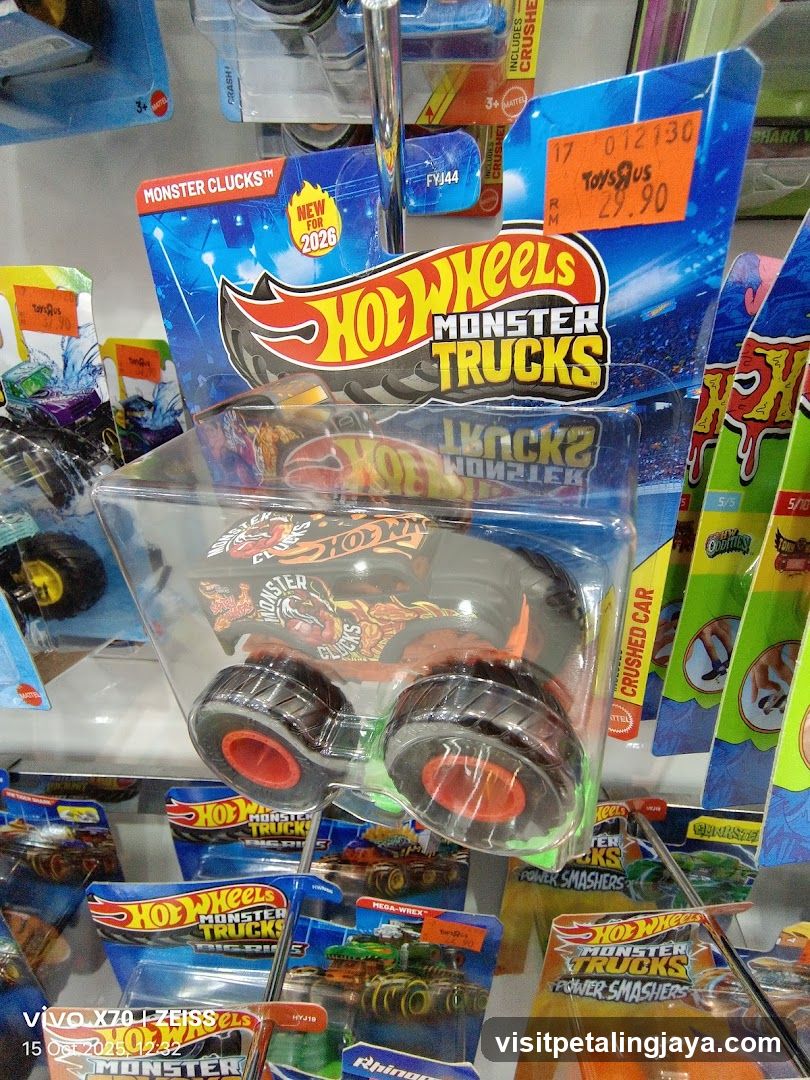 Hot Wheels Monster Trucks Display