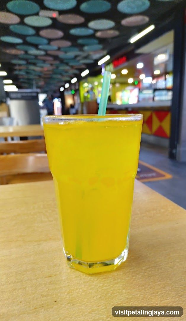 Yellow Drink in Glass