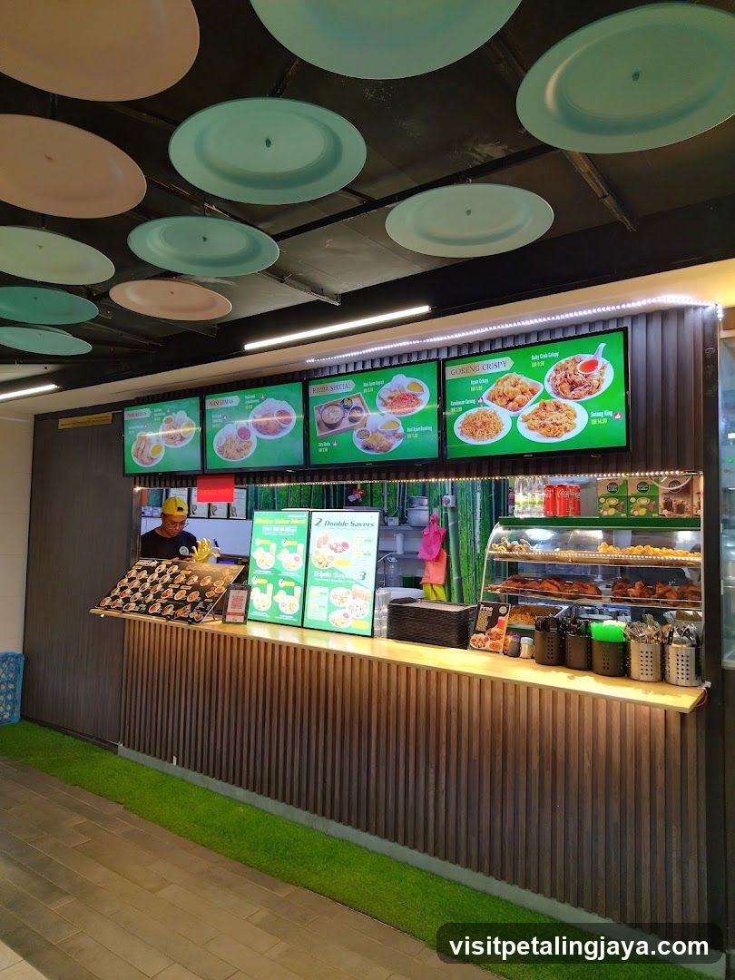 Food Stall Interior View
