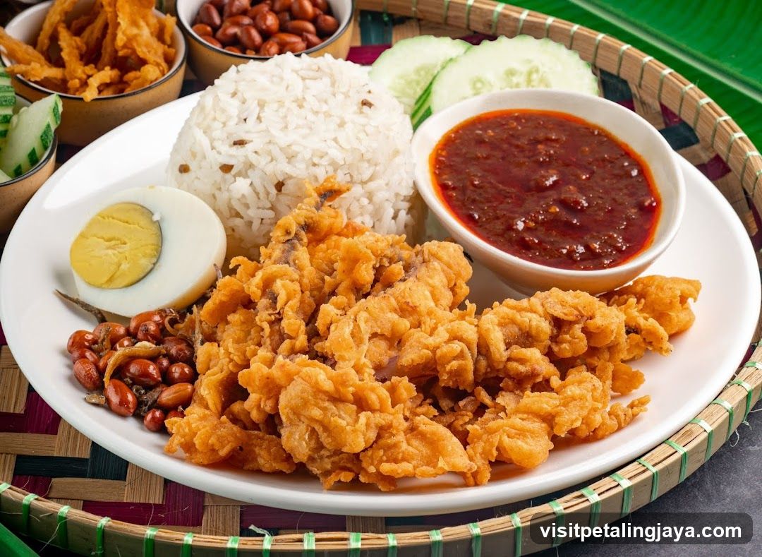 Fried Chicken Rice Plate