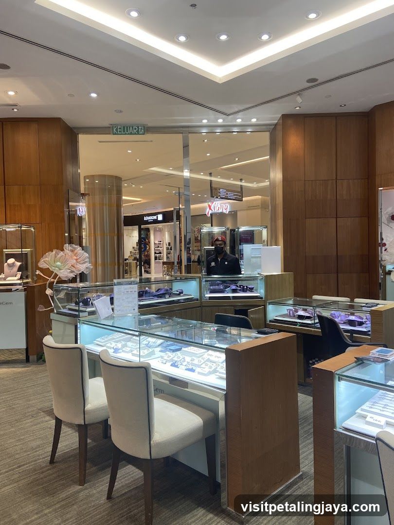 Jewelry Store Interior Display