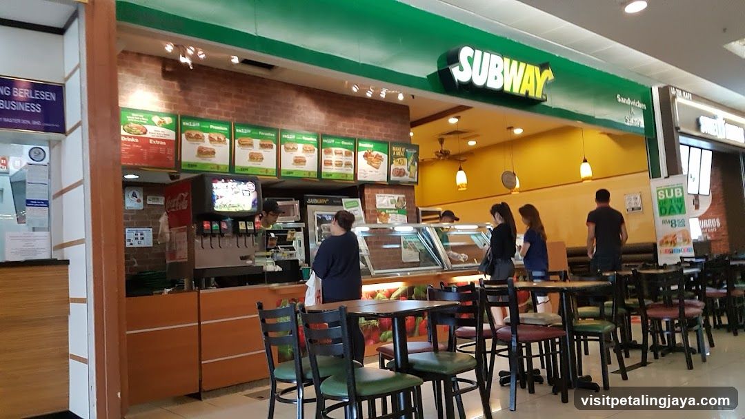 Subway Restaurant Interior