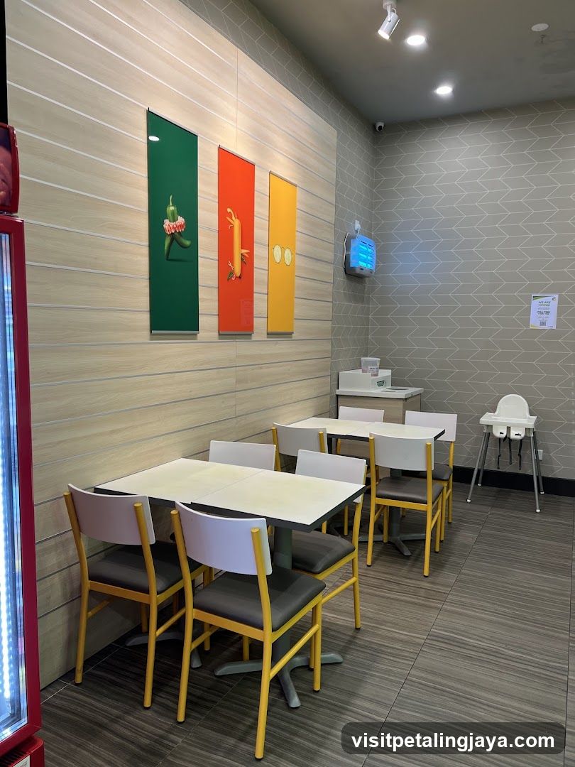 Restaurant Interior Dining Area