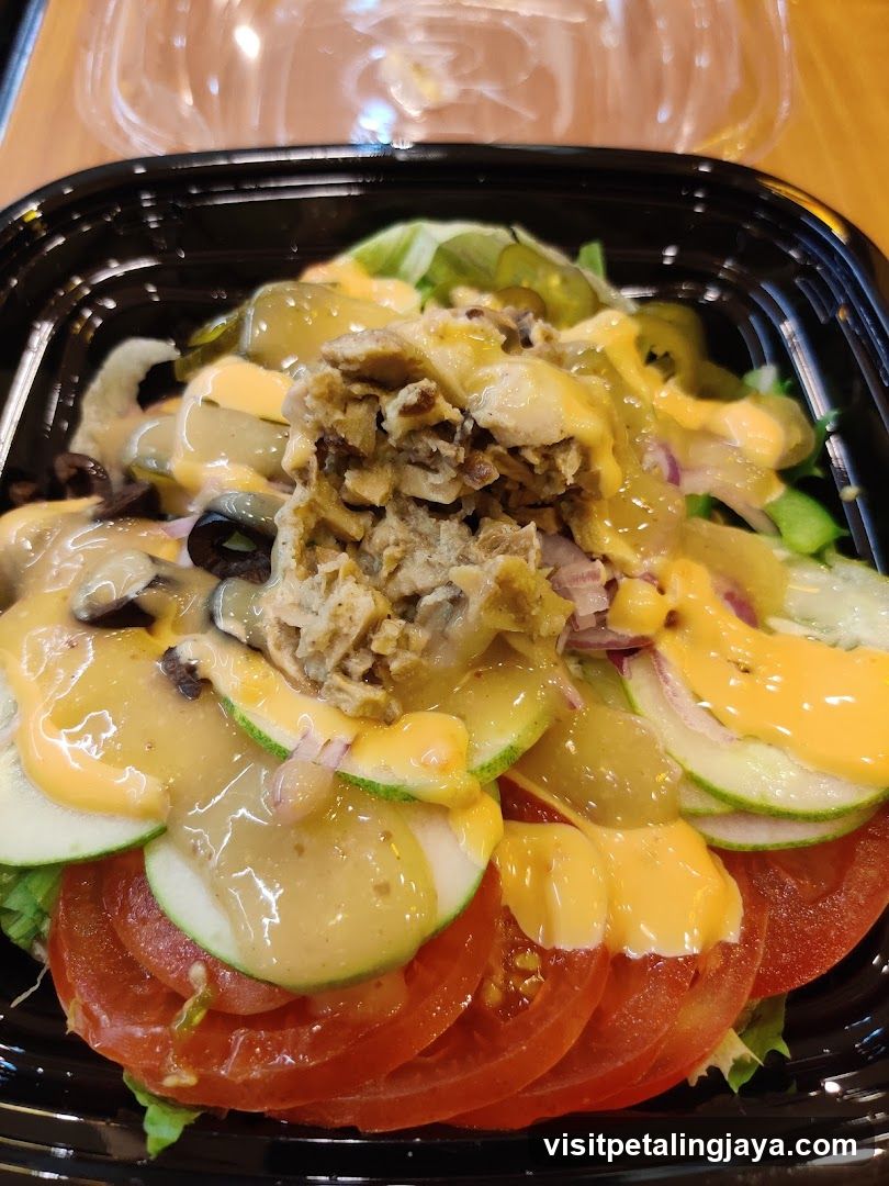 Loaded Salad in Container