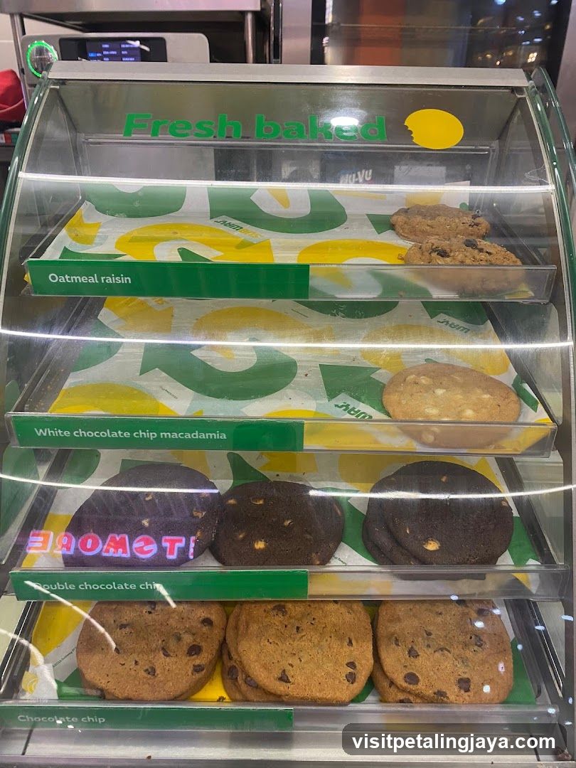 Fresh Baked Cookies Display