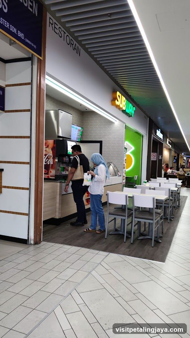 Subway Restaurant Interior