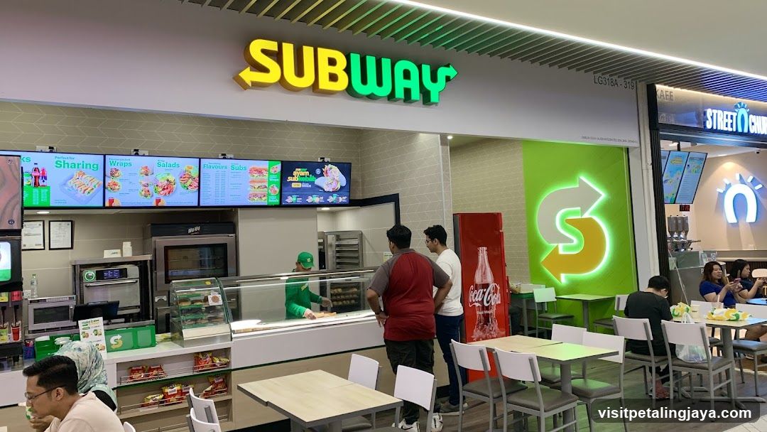 Subway Restaurant Interior