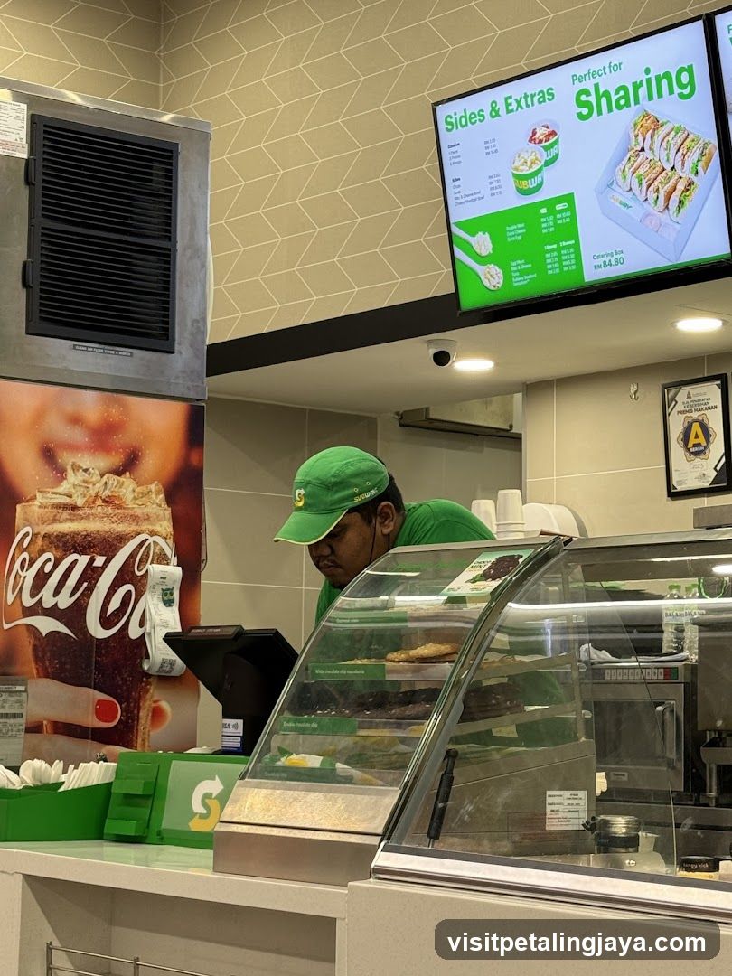 Subway Store Interior