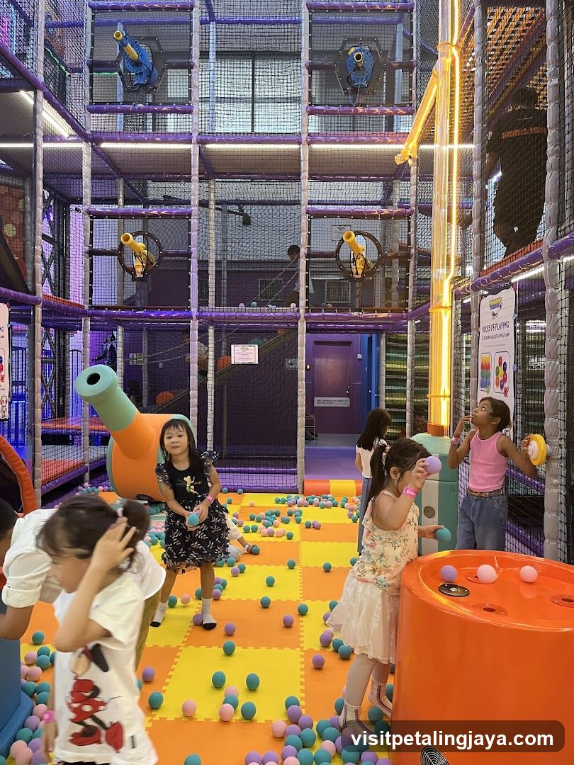 Indoor Play Area with Ball Pit