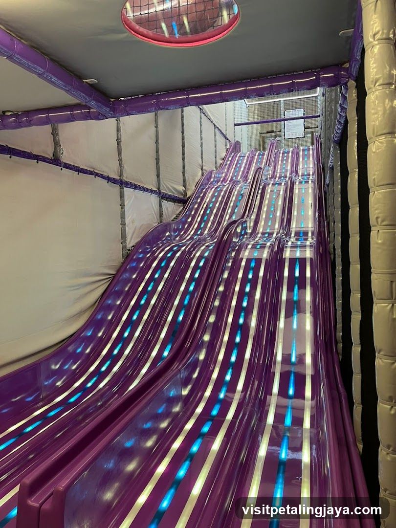 Indoor Water Slide Interior