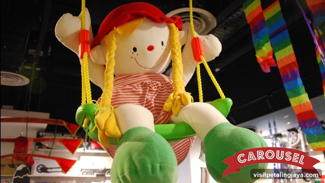 Carousel Doll on Swing