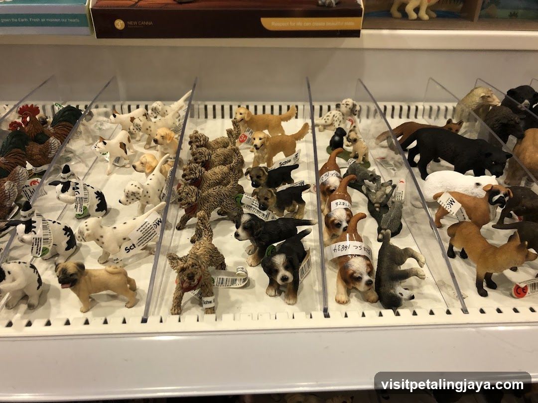Dog Figurines Display