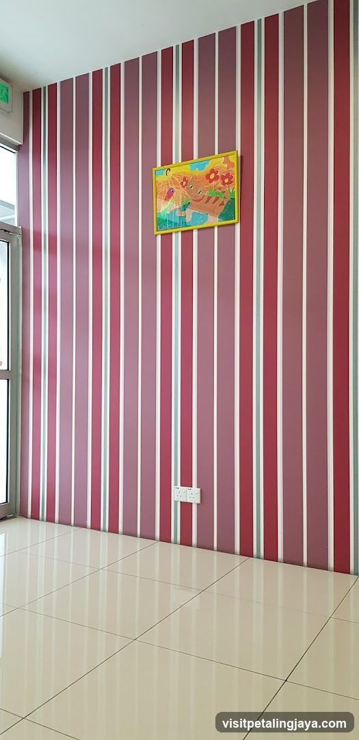 Striped Wall Interior