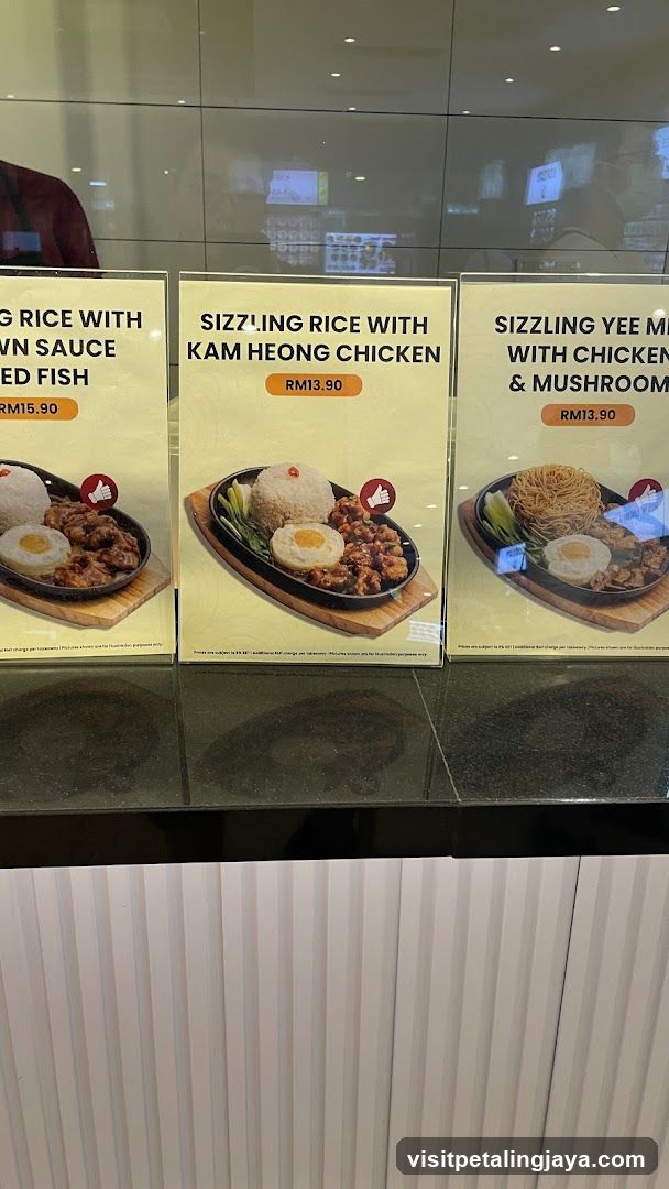 Food Menu Display Board