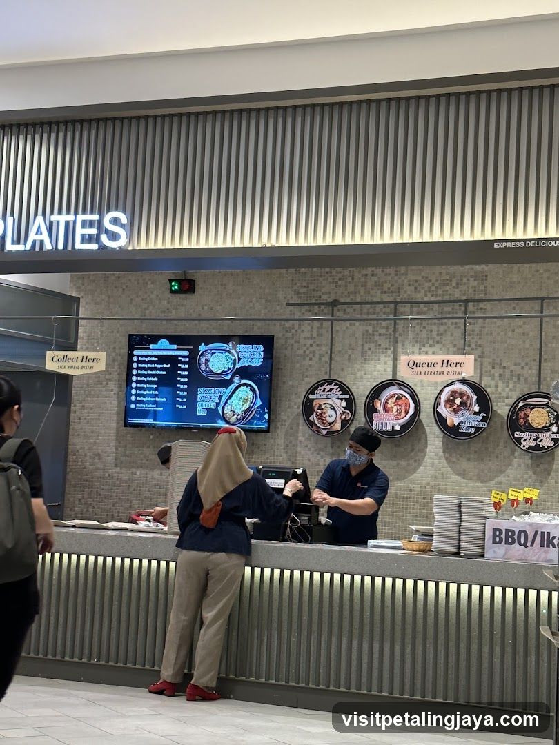 Food Counter Interior