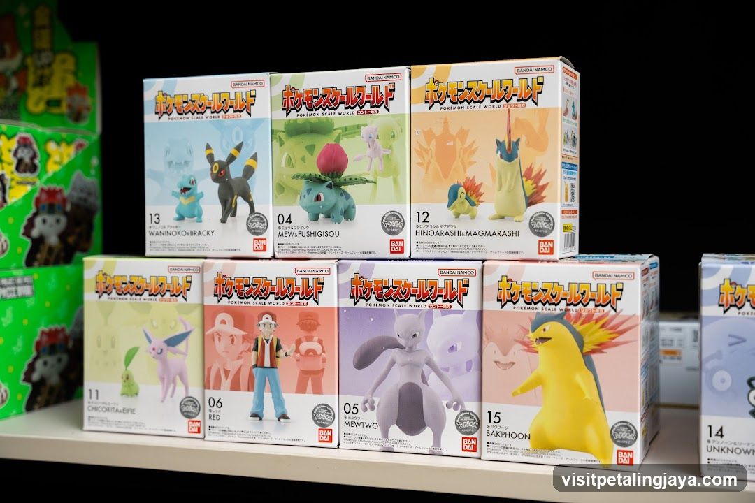 Pokemon Merchandise Display