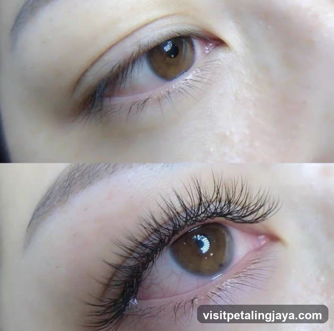 Before and After Eye Makeup