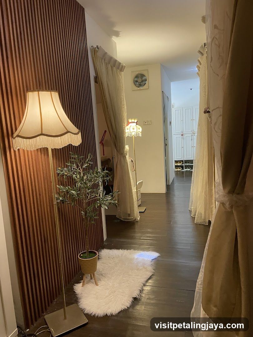 Interior Hallway with Decorative Elements