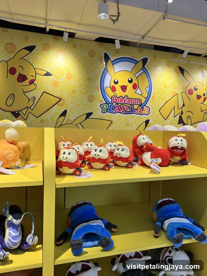 Pokémon PlayLab Merchandise Display
