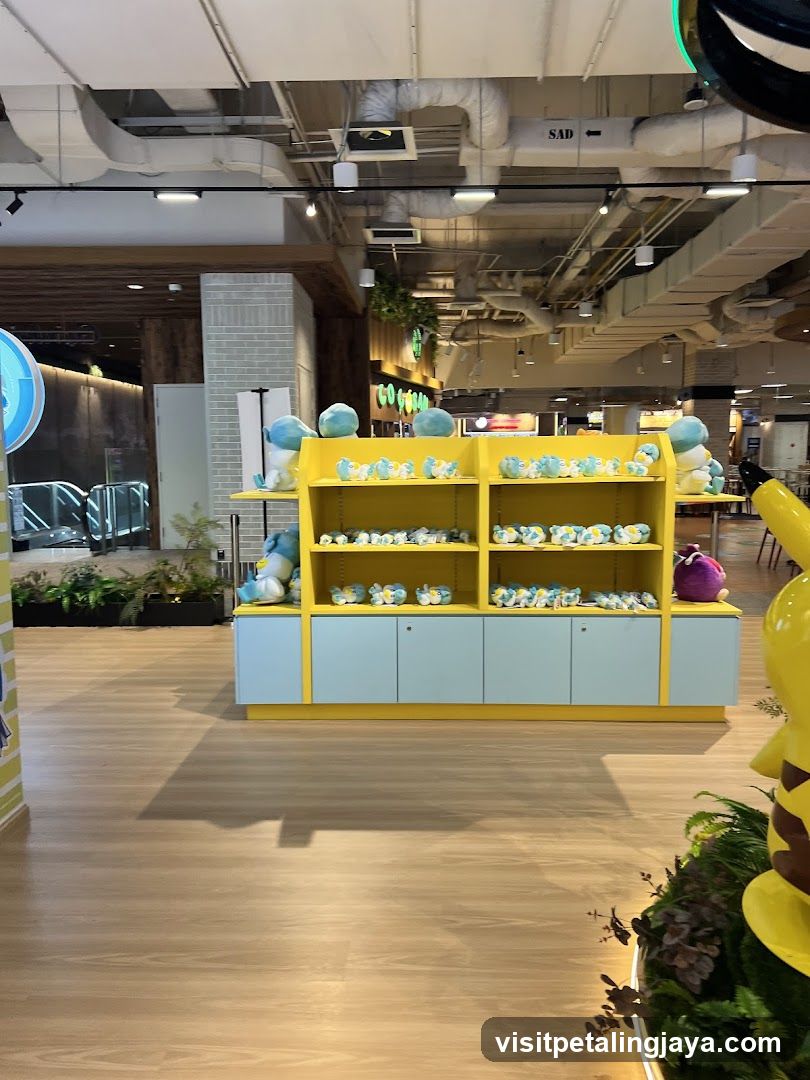 Pokémon Merchandise Display