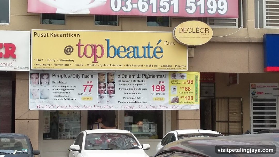 Top Beauté Shop Front