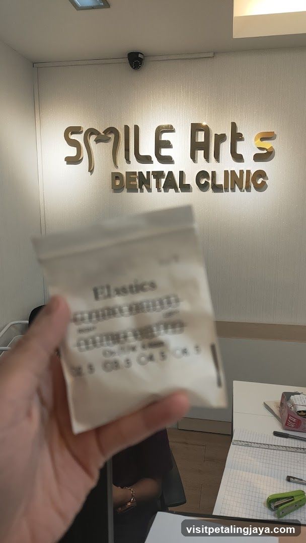 Dental Clinic Interior with Product Display
