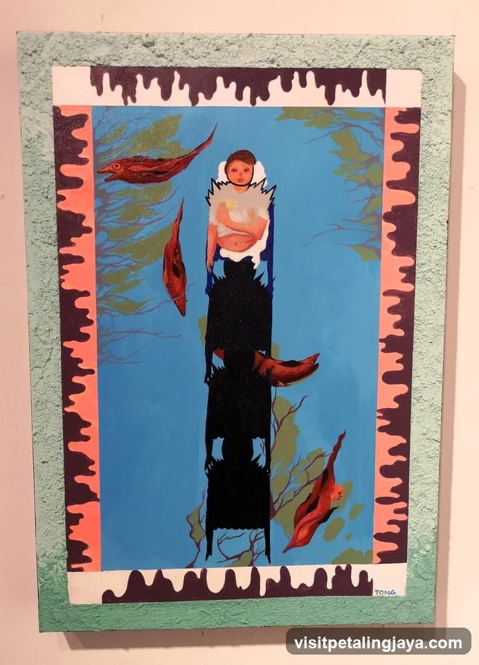 Untitled (Figure with Fish)