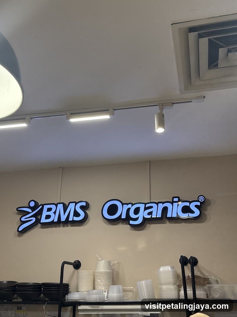 BMS Organics Interior Signage