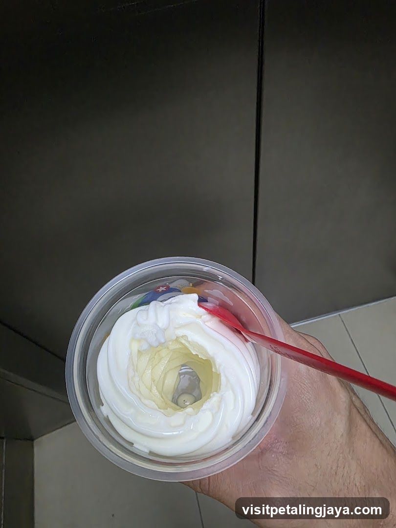 Yogurt Cup with Spoon