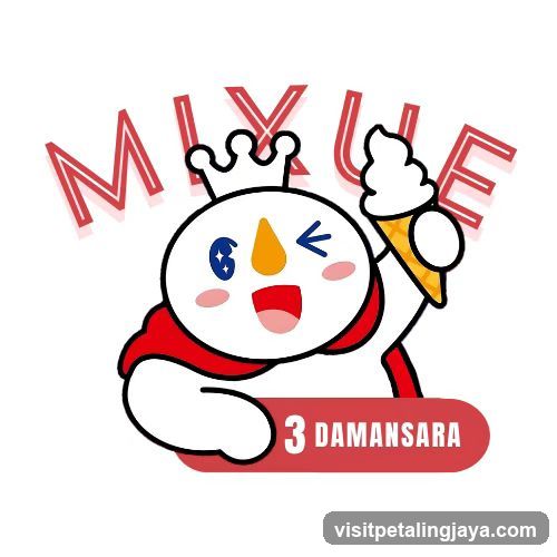 MIXUE 3 Damansara Logo