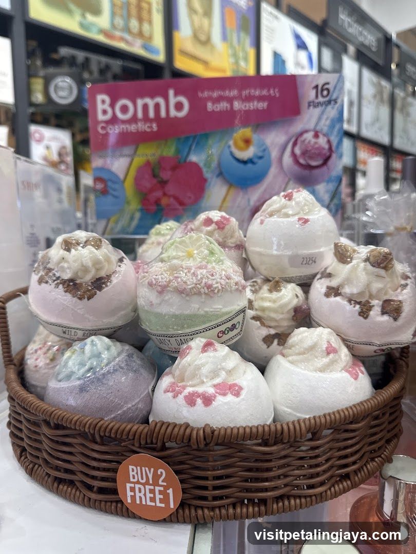 Bath Bombs Display