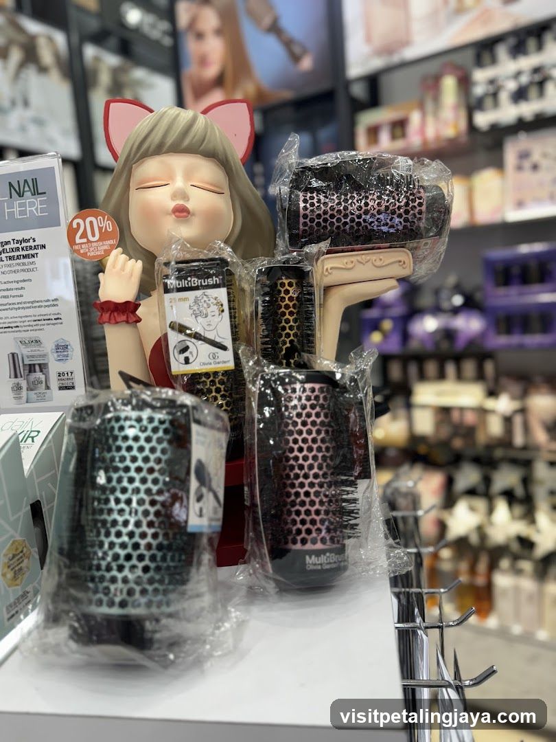 Hair Care Product Display