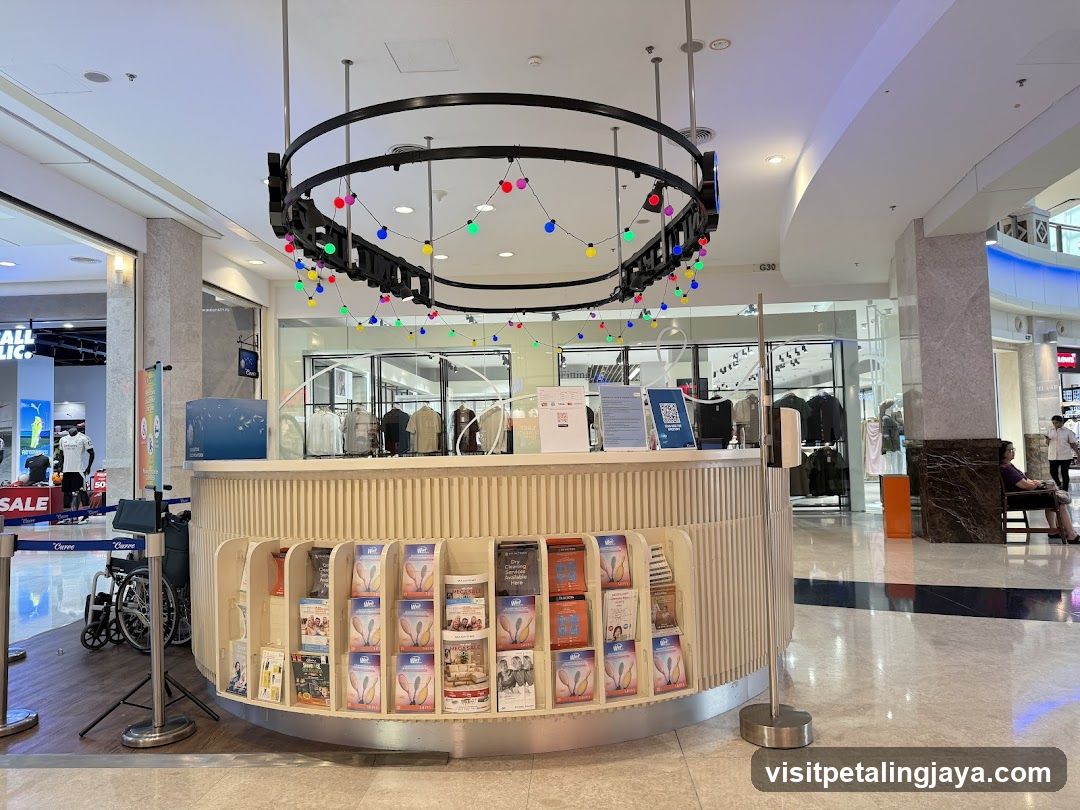 Information Kiosk in Mall