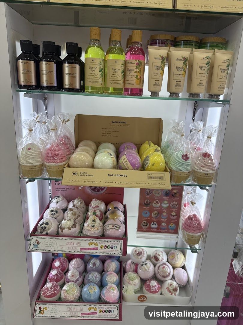 Bath Products Display