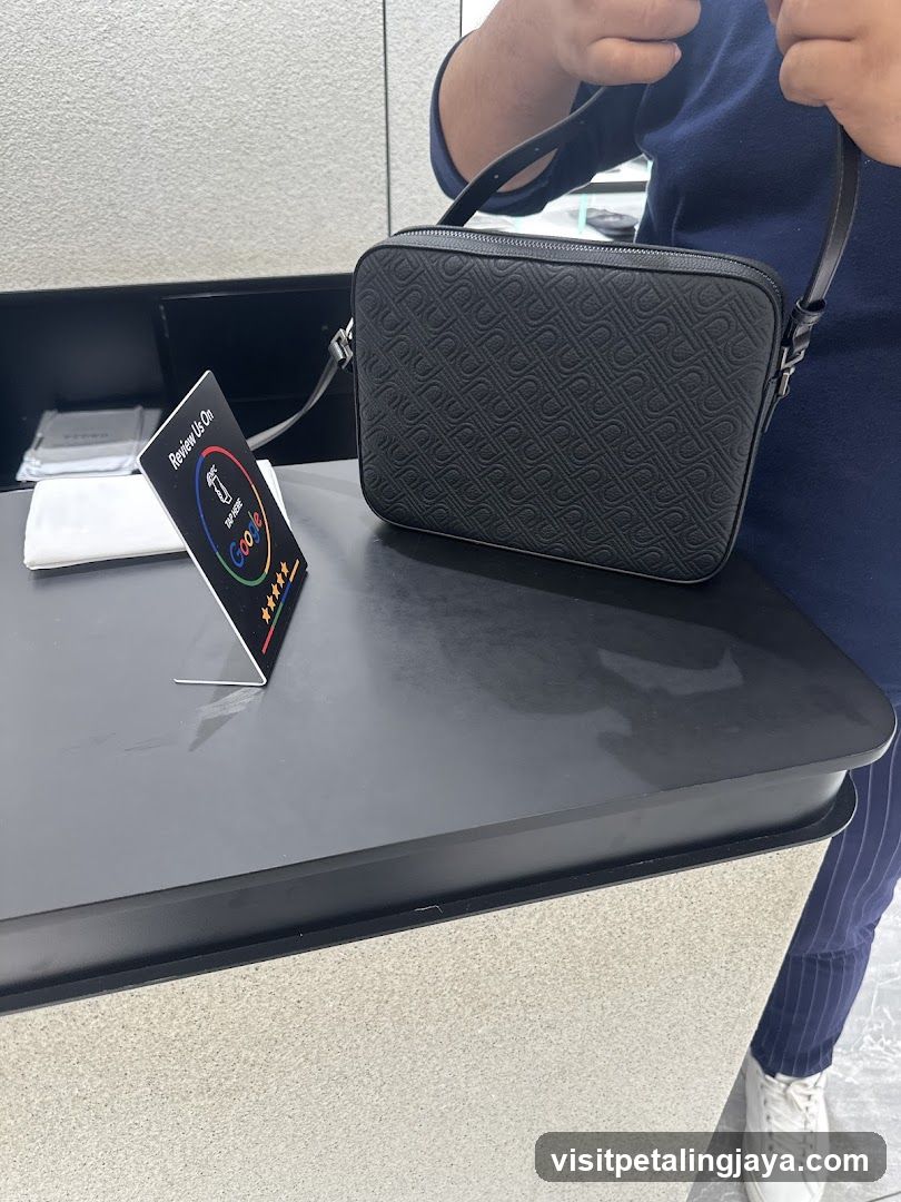 Product Display with Review Stand