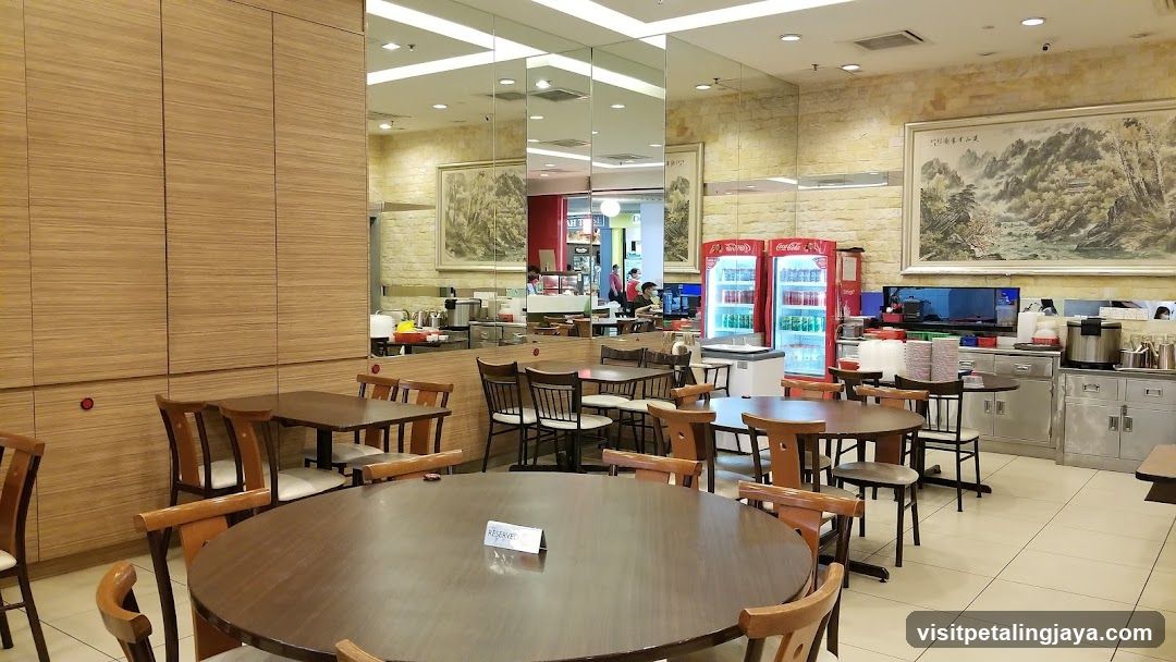 Restaurant Interior with Tables and Decor