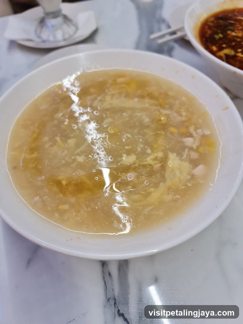 Bowl of Egg Drop Soup