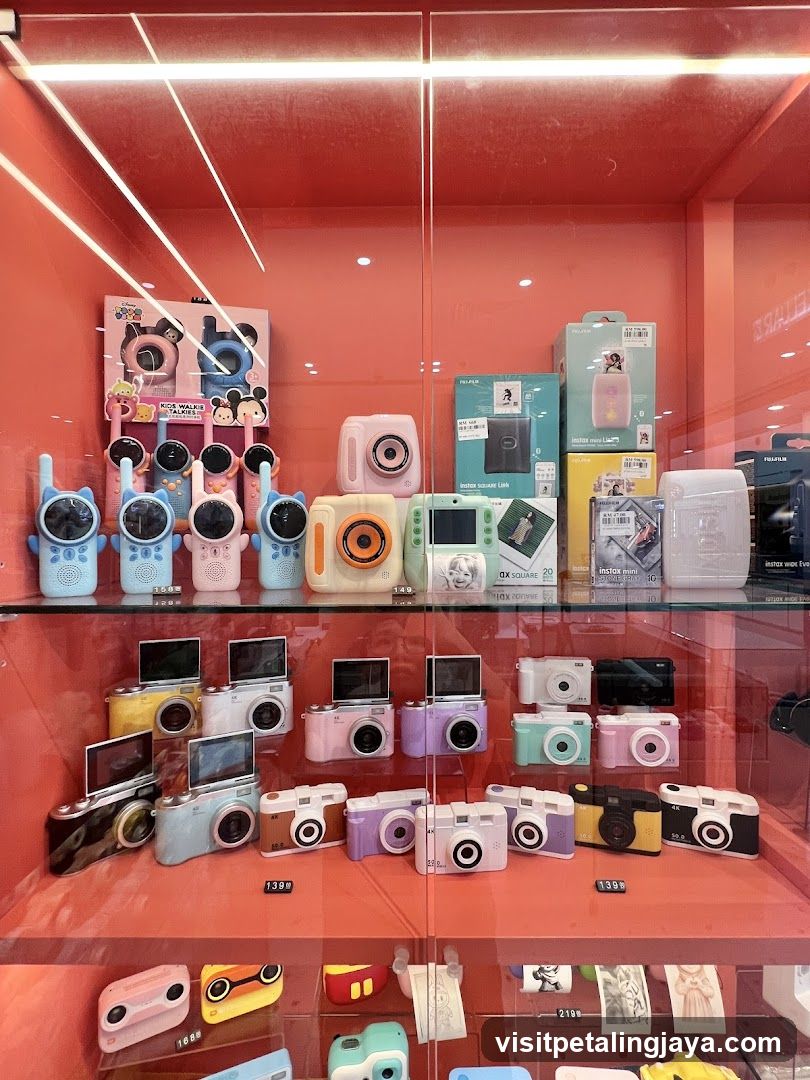 Camera Display Shelf
