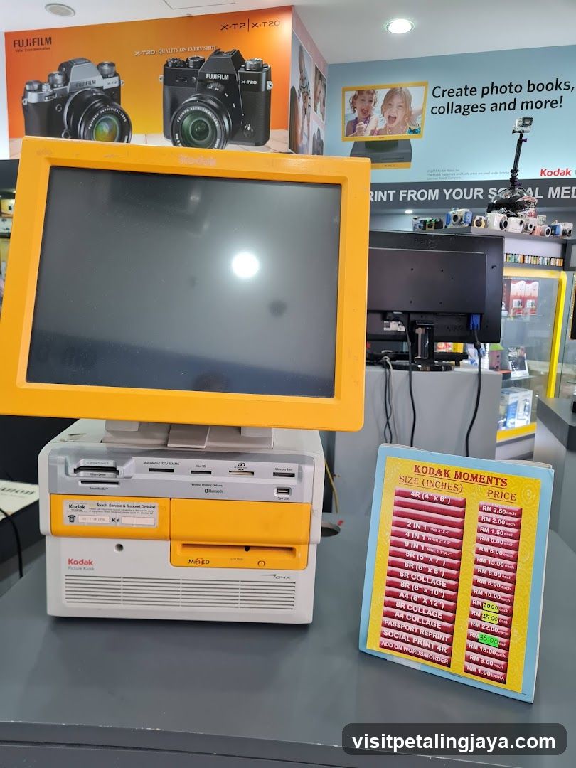 Kodak Photo Booth Display