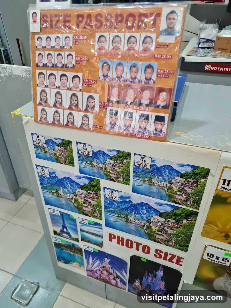 Photo Printing Service Display