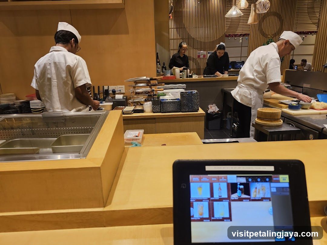 Sushi Restaurant Interior
