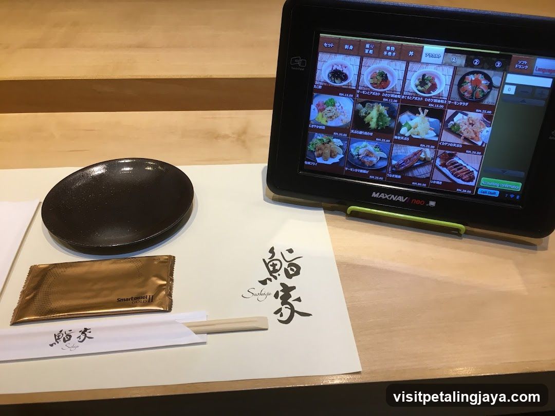Sushiro Table Setting